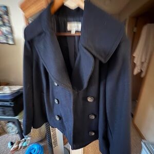 Merona Women's Black Pea Coat